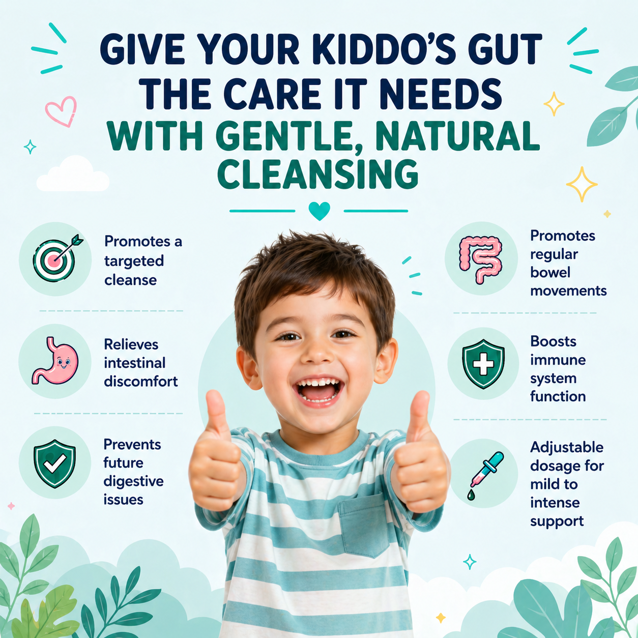 Tiny Tummy 2-Step Gut Cleanse Kit